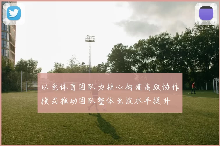 以竞体育团队为核心构建高效协作模式推动团队整体竞技水平提升