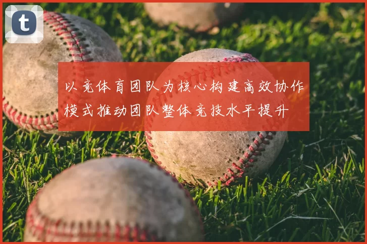 以竞体育团队为核心构建高效协作模式推动团队整体竞技水平提升